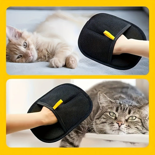Pet Static Hair Removal Glove Cat Hair Cleaner