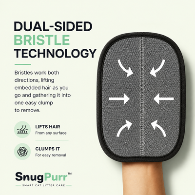 SnugPurr™ Static Hair Removal Glove
