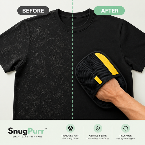 SnugPurr™ Static Hair Removal Glove