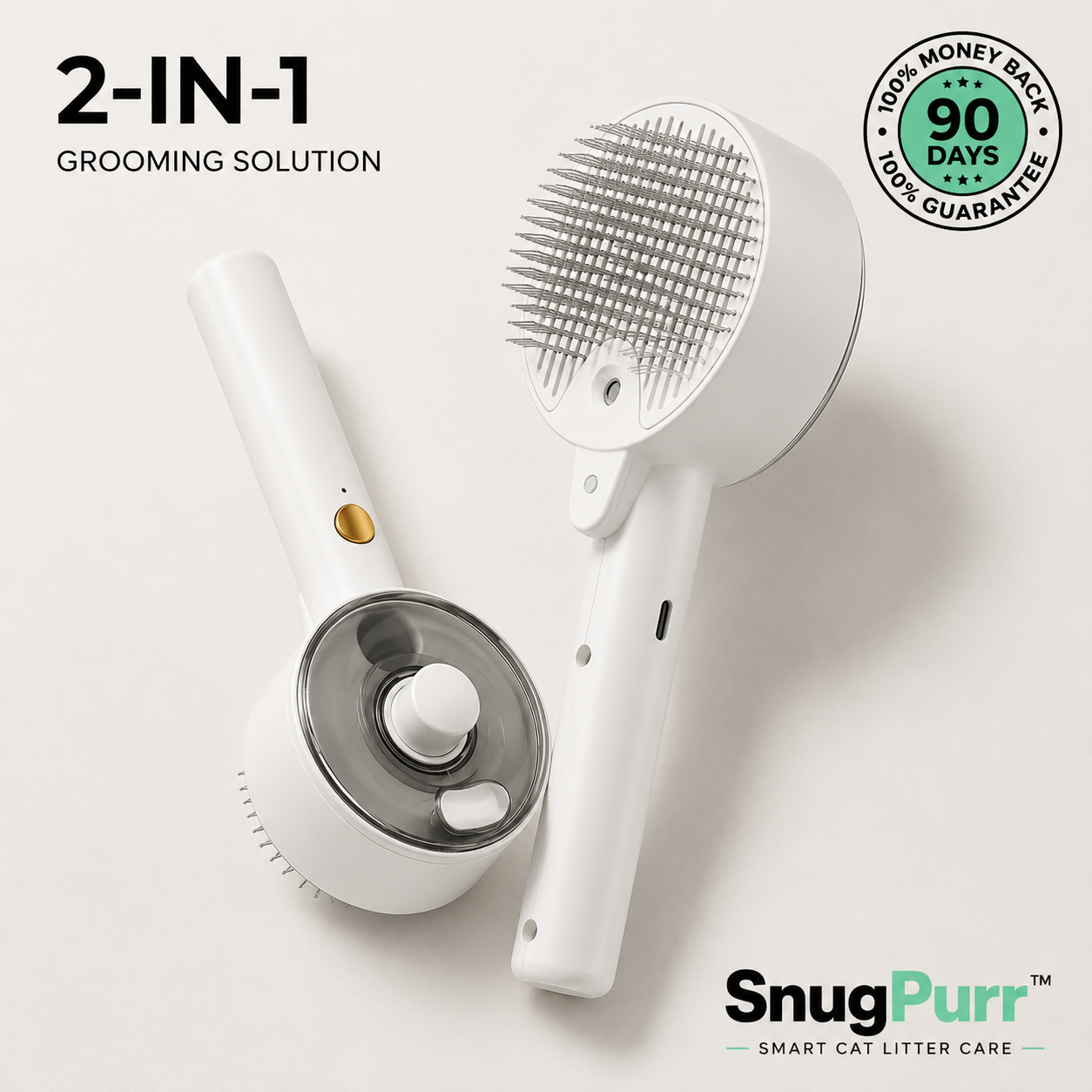 SnugPurr™ EasiClean Brush