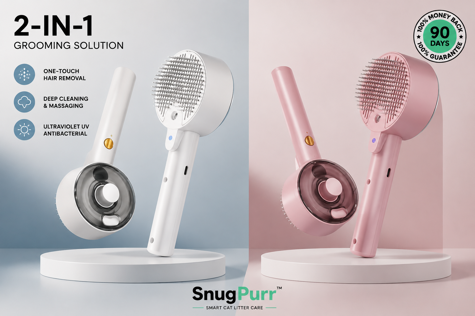 SnugPurr™ EasiClean Brush